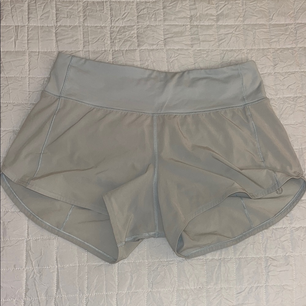 Women's Sky Blue Athletic Shorts